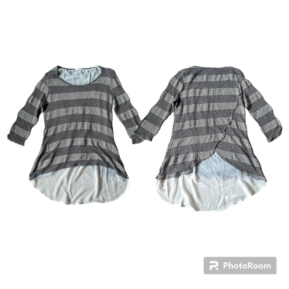 Ava James Layered Knit top